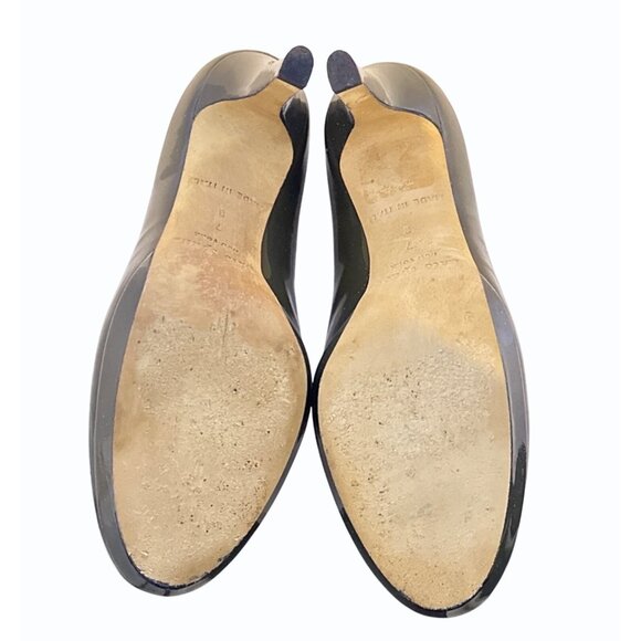 Kate Spade New York Womens Patent Leather Green Stiletto Made in Italy Size 7 B - Picture 8 of 15